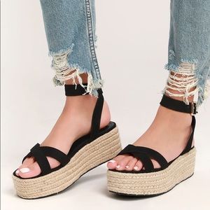 Lulus Espadrille Platform Sandals